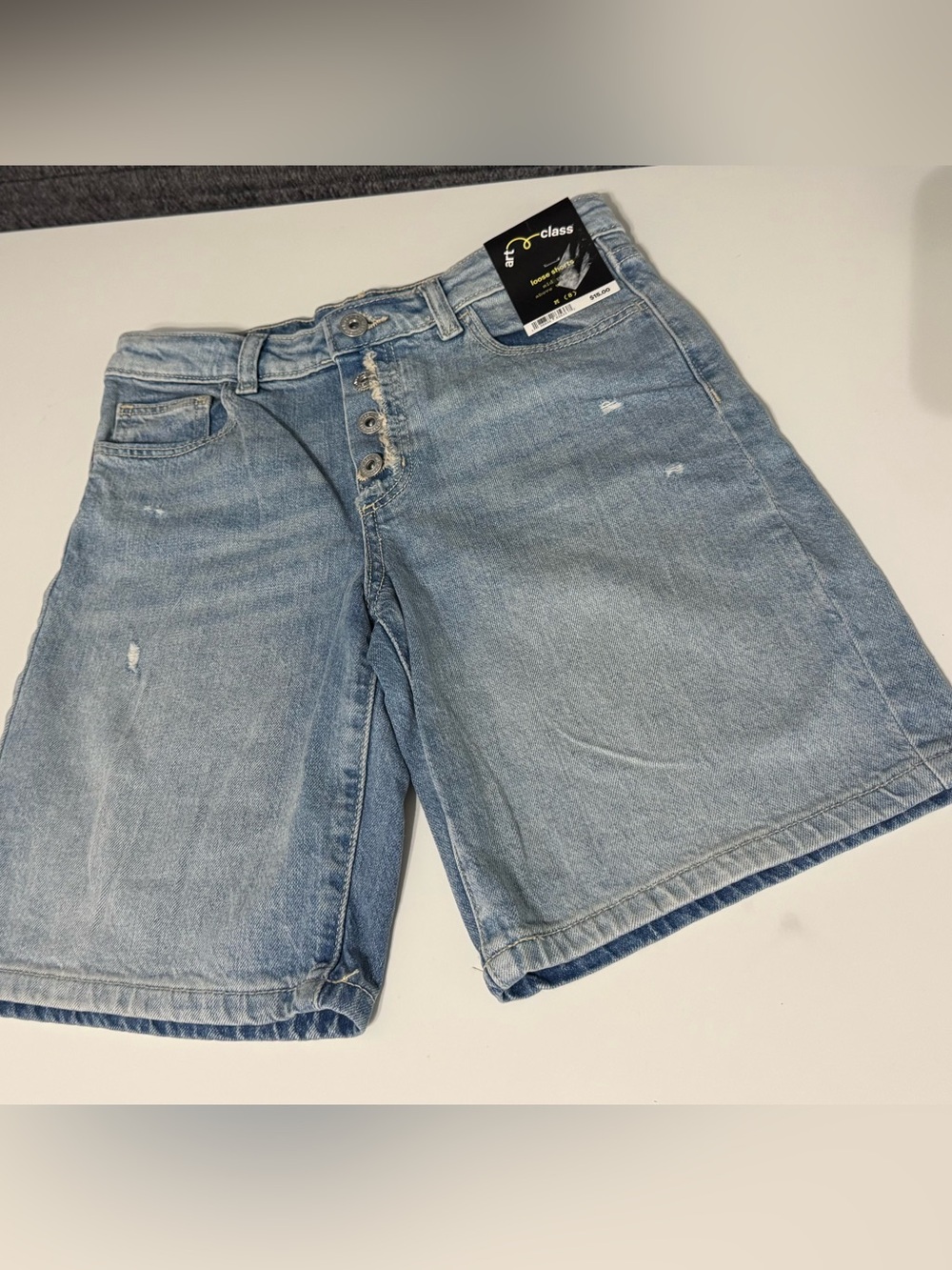 art class Light Blue Denim Kids Shorts